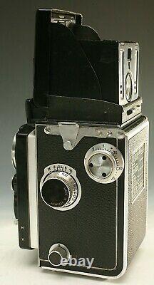 Rolleiflex Twin Lens Reflex Camera Tlr Rollei 120 Film 3.5 Lens Beauty! Nr