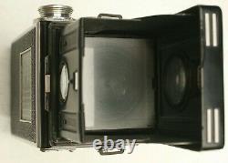 Rolleiflex Twin Lens Reflex Camera Tlr Rollei 120 Film 3.5 Lens Beauty! Nr