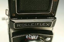 Rolleiflex Twin Lens Reflex Camera Tlr Rollei 120 Film 3.5 Lens Beauty! Nr