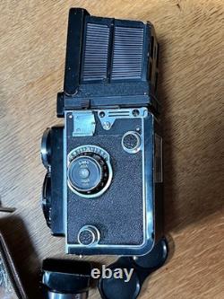 Rolleiflex Vb TLR roll film camera with Xenar lens and accessories