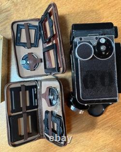 Rolleiflex Vb TLR roll film camera with Xenar lens and accessories