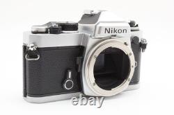 SALE! Rare? Almost UNUSED in Box? Nikon FE Silver 35mm Film Camera Body JAPAN
