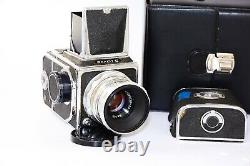 SALUT-C USSR MEDIUM Format 6x6 HASSELBLAD COPY FILM camera withs Lens Industar-29