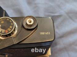 SCARCE MINOLTA SRM MOTOR DRIVE Film Camera ROKKOR lens SR-M COLLECTIBLE & WORKS