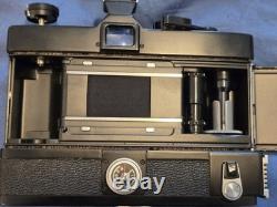 SCARCE MINOLTA SRM MOTOR DRIVE Film Camera ROKKOR lens SR-M COLLECTIBLE & WORKS