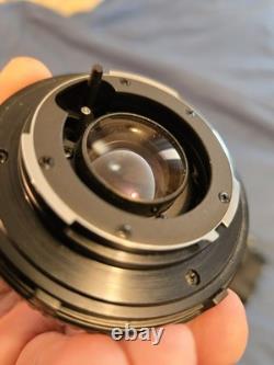 SCARCE MINOLTA SRM MOTOR DRIVE Film Camera ROKKOR lens SR-M COLLECTIBLE & WORKS