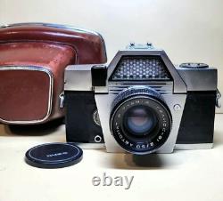 SLR Film Camera 35mm Tested Kiev 10 lens Helios 81 Automat f2/53 Vintage used