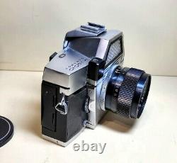 SLR Film Camera 35mm Tested Kiev 10 lens Helios 81 Automat f2/53 Vintage used