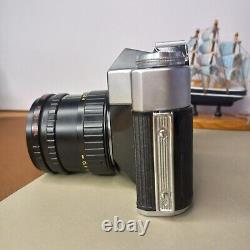 SLR Film Camera 35mm Zenit B Helios-44M 58mm f/2 Lens Vintage USSR used Working