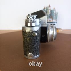 SLR Film Camera 35mm Zenit C industar 50 Lens Vintage 1950s USSR used Working