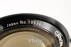 Sale! Canon P Populaire Film Camera 50mm F1.4 Lens JAPAN Very Good #116