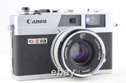 Serviced, NEAR MINT CANON Canonet QL17 GIII 40mm f/1.7 Lens Film Camera
