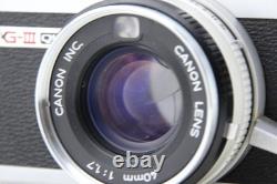 Serviced, NEAR MINT CANON Canonet QL17 GIII 40mm f/1.7 Lens Film Camera