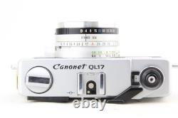 Serviced, NEAR MINT CANON Canonet QL17 GIII 40mm f/1.7 Lens Film Camera