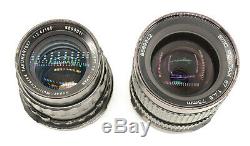 Serviced Pentax 6x7 MLU Medium Format Film Camera with 2 Lenses & Metering Prism