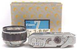 @ Ship in 24 Hrs @ Original Box Set! @ Canon 7 Film Camera 50mm f0.95 Dream Lens