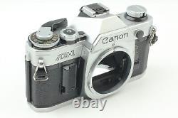 Silver MINT+ Canon AE-1 SLR Film Camera Body NEW FD NFD 50mm f/1.4. Lens JAPAN