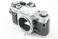 Silver MINT+ Canon AE-1 SLR Film Camera Body NEW FD NFD 50mm f/1.4. Lens JAPAN