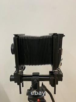 Sinar F1 4x5 Large Format Film Camera Body, Lens Board, and Two 4x5 Film Holders