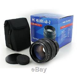 Soviet Helios 40-2 402 85mm f/1.5 lens for M42 Camera, Pentax. NEW, Free USA ship