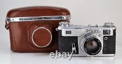 Soviet Ussr Kiev-4a Film Camera + Jupiter-8m Lens (3)