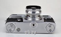 Soviet Ussr Kiev-4a Film Camera + Jupiter-8m Lens (3)