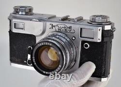 Soviet Ussr Kiev-4a Film Camera + Jupiter-8m Lens (3)