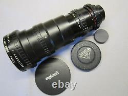 Super-16 Angenieux Zoom 20-80mm C-mount Lens + Attachment Bmpcc Movie Camera