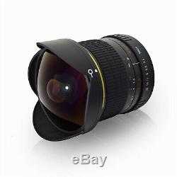Super Ultra 8MM Wide Angle 180° Fisheye Lens for Sony Alpha E-Mount Camera