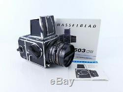 Superb Hasselblad 503cw 6x6 120 Film Medium Format Camera + Cf Planar 80mm Lens