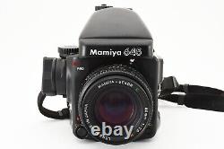 TOP MINT Mamiya 645 PRO Film camera Body sekor c 80mm f/2.8 N Lens From JAPAN