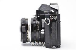 TOP MINT Nikon Nikomat FTN Black 35mm Film Camera 50mm F2 Lens From Japan #131