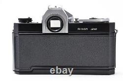 TOP MINT Nikon Nikomat FTN Black 35mm Film Camera 50mm F2 Lens From Japan #131