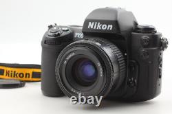 TestedTop MINT Nikon F100 35mm Film Camera AF 35-70mm F3.3-4.5 Lens From JAPAN