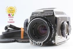 Tested Exc+5 Zenza Bronica S2 Film Camera P 75mm f/2.8 Lens From JAPAN