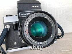 Tested Kiev-60 KIEV-6c Medium Format TTL Camera with MC Volna-3 lens USSR