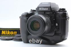Tested Near MINT Nikon F4S 35mm Film Camera AF 35-80mm f4-5.6D Lens From JAPAN