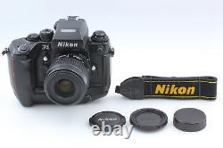 Tested Near MINT Nikon F4S 35mm Film Camera AF 35-80mm f4-5.6D Lens From JAPAN