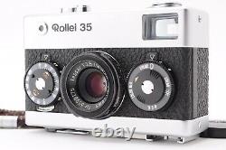 Tested Near Mint Rollei 35 Silver 40mm F3.5 Lens 35mm Film Camera From JAPAN