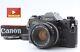 Tested Top MINT Canon AE-1 Black 35mm Film Camera FD 50mm f1.8 Lens From JAPAN