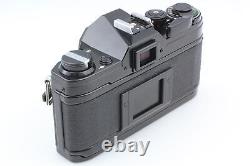 Tested Top MINT Canon AE-1 Black 35mm Film Camera FD 50mm f1.8 Lens From JAPAN