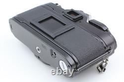 Tested Top MINT Canon AE-1 Black 35mm Film Camera FD 50mm f1.8 Lens From JAPAN