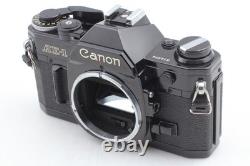 Tested Top MINT Canon AE-1 Black 35mm Film Camera New FD 50mm f/1.4 Lens JAPAN