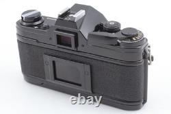 Tested Top MINT Canon AE-1 Black 35mm Film Camera New FD 50mm f/1.4 Lens JAPAN