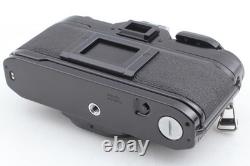 Tested Top MINT Canon AE-1 Black 35mm Film Camera New FD 50mm f/1.4 Lens JAPAN
