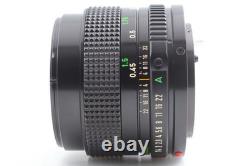 Tested Top MINT Canon AE-1 Black 35mm Film Camera New FD 50mm f/1.4 Lens JAPAN