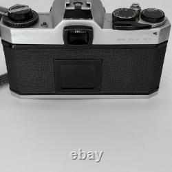Tested with Case Pentax KX Silver 35mm Film Camera SMC M 50mm f1.8 Lens