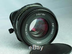 Tilt Shift Photex (Arsat) MC 2.8/80 mm Tilt-Shift Canon EOS Camera body Lens NEW