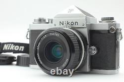 Timer doesn't work Exc+3 Nikon F Eye Level Film Camera & 35mm f/2.8 Lens JAPAN