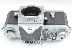 Timer doesn't work Exc+3 Nikon F Eye Level Film Camera & 35mm f/2.8 Lens JAPAN